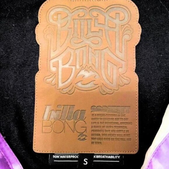 Billabong Purple Tie-Dye Snowboard Jacket – Women’s Small (10K Waterproof) - Picture 8 of 8